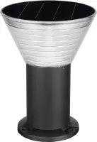 Iplux - Rome - Solar Tuinverlichting - Warm wit - Staande lamp 30cm