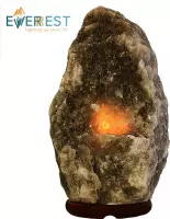 EverRest Volcanic Grey 2.5 - 3 KG – Zoutlamp Himalayazout – Zoutlamp Nachtlampje – Zoutlamp – Zoutlampen