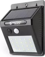 Solar LED Lamp - 20 LED Verlichting - Verlichting op Zonne-energie - IP65 Waterdicht | Buitenverlichting - Buitenlamp op solar verlichting - Bewegingssensor & Nachtsensor - Tuinlam