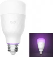 Oorspronkelijke Xiaomi Mi Yeelight 10W E27 RGB WiFi besturingselement Smart LED lamp  800 LM 1700-6500K werkt met Google Assistant & Mijia  AC 220-240V