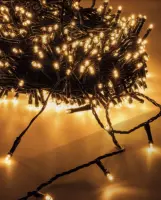 Luksus® Kerstboomverlichting - 600 LED lampjes - 45 meter - voor bomen tot 10 meter - Warm wit licht