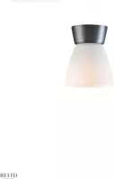 Bizzo plafondlamp D165 mm Oxide Grijs - Opaal glas