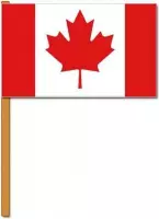 Luxe zwaaivlag Canada