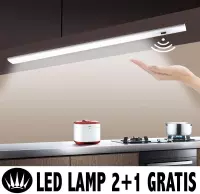 WRH -keukenverlichting onderbouw led  3-in-1  - kastverlichting met bewegingssensor -  onderbouwverlichting warm wit 3000k
