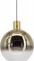 Manuel Hanglamp goud 20cm glas goud/helder - Industrieel - Artdelight - 2 jaar garantie