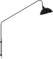 vtwonen Wandlamp Orion - Mat Zwart - 110x30x127cm