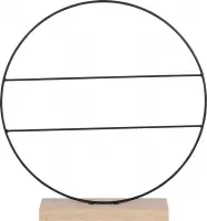 Decoratie cirkel op voet met verdeling - 8 x 40 cm