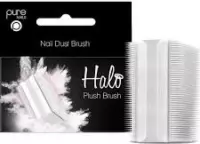 Halo Plush Brush (professionele manicureborstel) voor manicure, nagelstyliste, nagelstudio