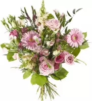 Boeket Gemengde roze bloemen