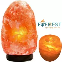 EverRest Original 2.5 - 3 KG – Zoutlamp Himalayazout – Zoutlamp Nachtlampje – Zoutlamp – Zoutlampen – Zoutlamp Theelicht