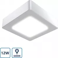 Aigostar LED Plafondlamp - Ceiling lamp - 12W - 6000K - Vierkant
