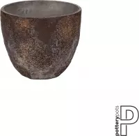 Pottery Pots Plantenbak Bruin-Grijs D 36 cm H 42 cm