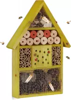 Relaxdays insectenhotel - insecten huis - vlinders - bijen - overwinteren tuin