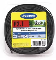 Westfalia Reserve nylon draden, ovaal,  1,3 mm, 15 m