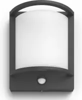 Philips myGarden Samondra Wandlamp - 1 Lichtpunt - Antraciet - met sensor - 1 x 1200lm