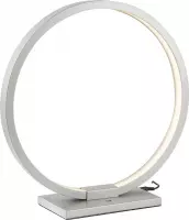 Tafellamp LED Design Zilver Rond - Scaldare Baiso