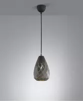 TRIO - Hanglamp Onyx Antraciet Ø 15 cm