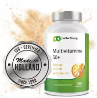 Multivitamine 50+ - 100 Tabletten - PerfectBody.nl