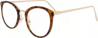 Icon Eyewear TCU353 Vernazza Leesbril +2.50 - Goudkleurig frame - Tortoise montuur