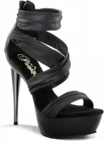 Pleaser Hoge hakken -38 Shoes- IMPULSE-558 US 8 Zwart