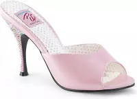 Pin Up Couture Muiltjes met hak -38 Shoes- MONROE-05 US 8 Roze