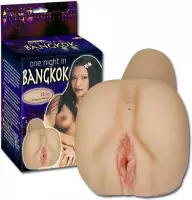 One Night In Bangkok Masturbator - Beige - Sextoys - Masturbators - Toys voor heren - Kunstvagina