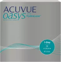 +8.00 - ACUVUE® OASYS 1-Day WITH HYDRALUXE - 90 pack - Daglenzen - BC 8.50 - Contactlenzen