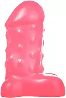 BubbleToys - Mousse - BubbleGum -  Large - dildo anaal diam. Top: 9,6 cm Med: 9,6 cm Base: 15,6 cm