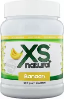 XS natural banaan [600 gram Plantaardige eiwitten] - 100% vegan - proteïne - eiwit shake - echt fruit - zonder geraffineerde suikers - vetarm - suikerarm - aminozuren - puur natuur