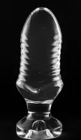 Dinoo Buttplug Tanius 23 x 7 cm - transparant