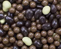 Chocolade mix met Amandelen, Hazelnoten en Cashewnoten 1 Kilogram - Biologische - Glutenvrije Chocolade - Chocolade mix