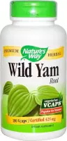 Nature's Way, Wild Yam Root, 425 mg, 180 vegetarische capsules