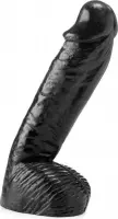 XXLTOYS - Piotr - Large Dildo - Inbrenglengte 25 X 7.5 cm - Black - Uniek Design Realistische Dildo – Stevige Dildo – voor Diehards only - Made in Europe