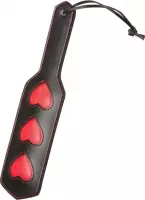 X-Play Allure Paddle with Hearts Print red