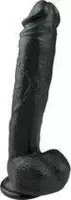 Realistische Dildo Met Balzak - 26,5 cm