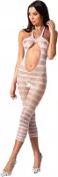 PASSION WOMAN BODYSTOCKINGS | Passion Woman Bs081 Bodystocking - White One Size
