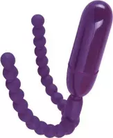 Intiem Spreidende Vibrator - Paars - BDSM - Bondage - Toys voor dames - Vagina Toys