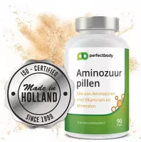 Aminozuur Pillen - 90 Vcaps - PerfectBody.nl