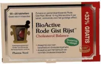 Bio active rode gist rijst  90 + 30 gratis