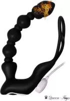 ♛Queen-Toys® Elektrische Buttplug - Met AFSTANDSBEDIENING en HEATING  - Prostaat vibrator - Anaal vibrator 10 standen- Waterproof -  Anale speeltje - Inclusief extra Buttplug – USB