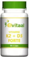 Elvitaal Vitamine K2 D3 Forte - 90Cp