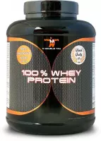 M Double You - 100% Whey Protein (Vanilla - 2250 gram) - Eiwitpoeder