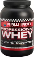 RAW IRON Professional Whey eiwit -1kg- chocolade