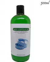 Body contour gel met zeewier extract - 500 ml - afslankgel - anti cellulitis - spier- en cellulite massage - bodywrap - massage olie - cupping massage
