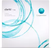 +8.00 - clariti® 1 day - 90 pack - Daglenzen - BC 8.60 - Contactlenzen