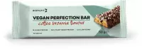 Body & Fit Vegan Perfection Bar - Proteïne Repen / Eiwit Repen - Crunchy Coffee Brownie - 12 Eiwitrepen - 1 Doos