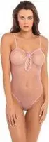 Transparante Body Undone - Roze