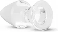 Glazen Buttplug No. 25 - Transparant - Sextoys - Anaal Toys - Dildo - Buttpluggen