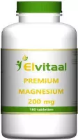 How2behealthy - Premium Magnesium 200mg - 180 tabletten