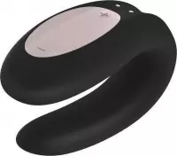 Double Joy Partner Vibrator - Black